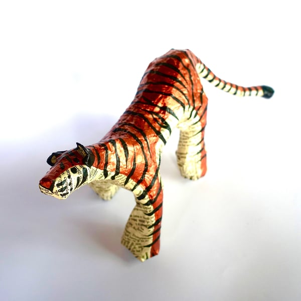Copper Tiger Model - Made To Order nature inspired jungle home decor art