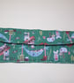Cute Mice Fabric Pencil Roll includes 8 pencils - Image 3
