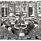 The Lily Pad Fountain, Nuneaton