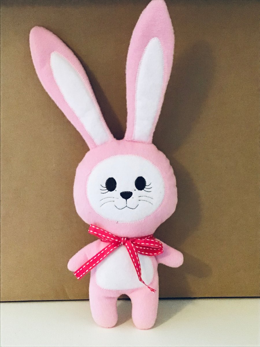 Pink bunny Softie 