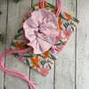 Fabric Drawstring Bag: Fully Lined Reusable Gift Bag, Toiletries Bag, Travel Bag