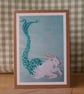 Capricorn Card, Capricorn Birthday Card, December, January, Zodiac - Image 1
