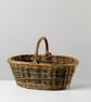 Handmade Oval Shopping Basket Gift Voucher - Redeem at Anna Liebmann website - Image 1