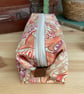 William Morris Make Up Bag - Orange Golden Lily - Image 3