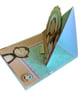 Twisted Easel Monkey Card. Birthday Card for Kids, Cute Jungle Animal Card - Image 5