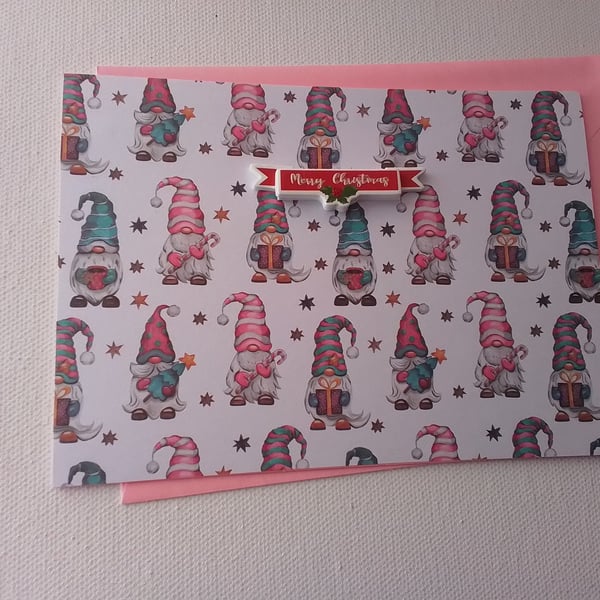 Christmas gift voucher card. Ref 553