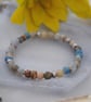 Labradorite & Aqua quartz & Kyanite Bracelet - Image 5