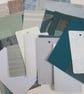 Mixed Blues, Greys, Silver Wallpaper Craft Pack - Image 4