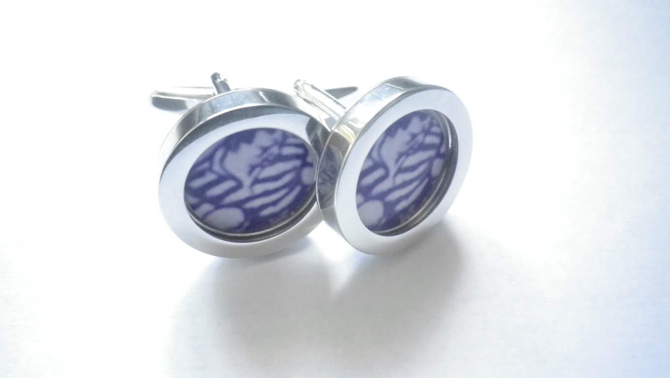 Vintage Rugby cufflinks, free shipping, gift wrapped, great image, Ref 1234  