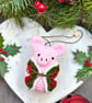 Jolly HollyBerry Piggy in a Blanket - Image 5