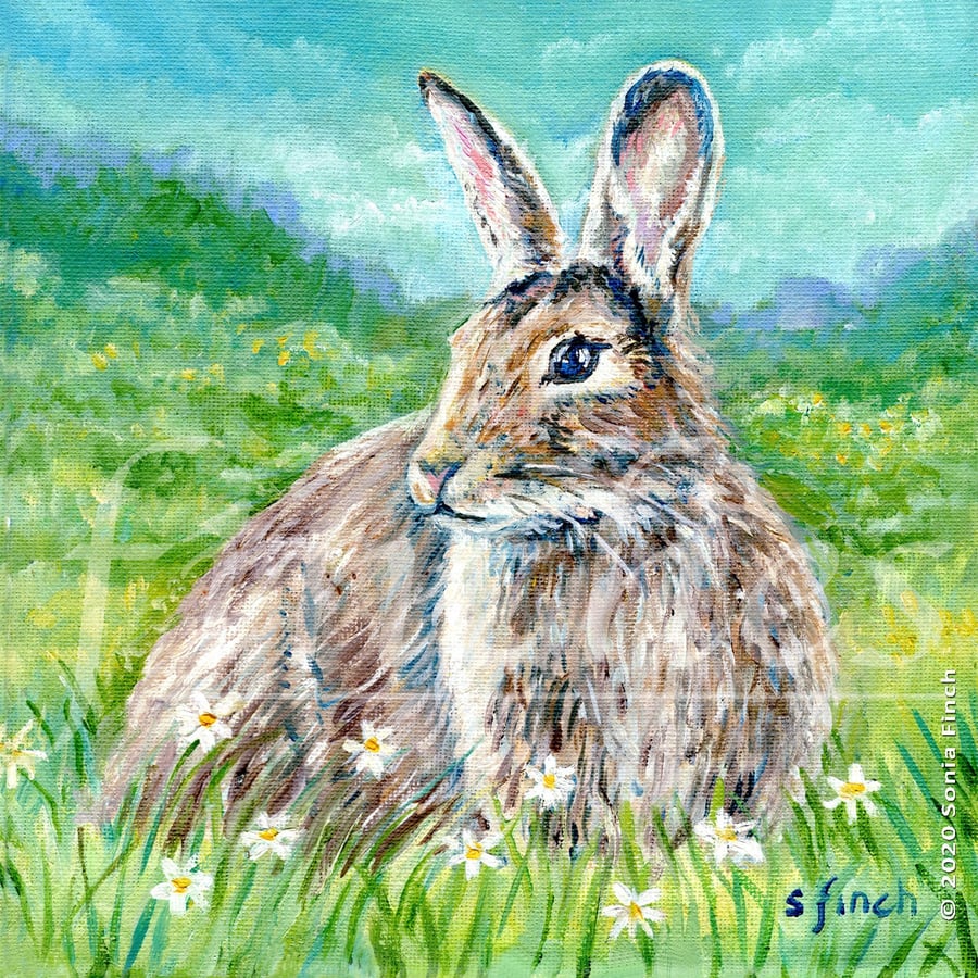 Spirit of Rabbit - Limited Edition Giclée Print
