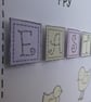 Easter Chick Card - Pastel Blocks - Image 4