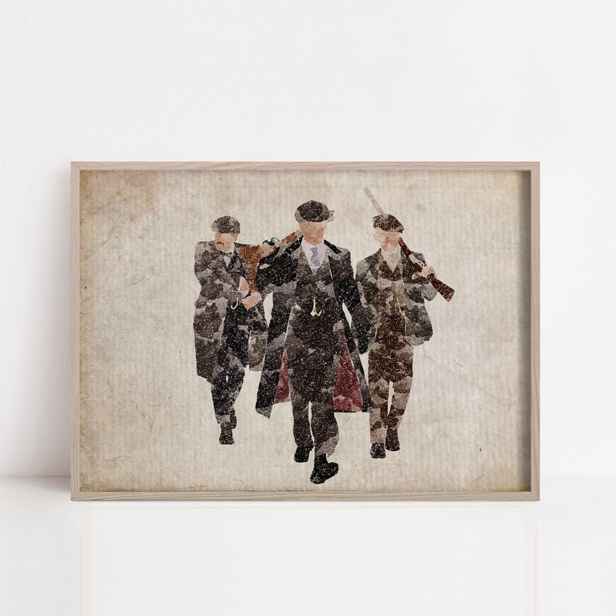 Peaky Blinders Shelby Boys print