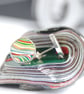 Boat fordite stud earrings - Image 3