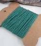 Hand Dyed Natural Weld Leaf Green Dye Pure Wool Tapestry Thread - Image 1