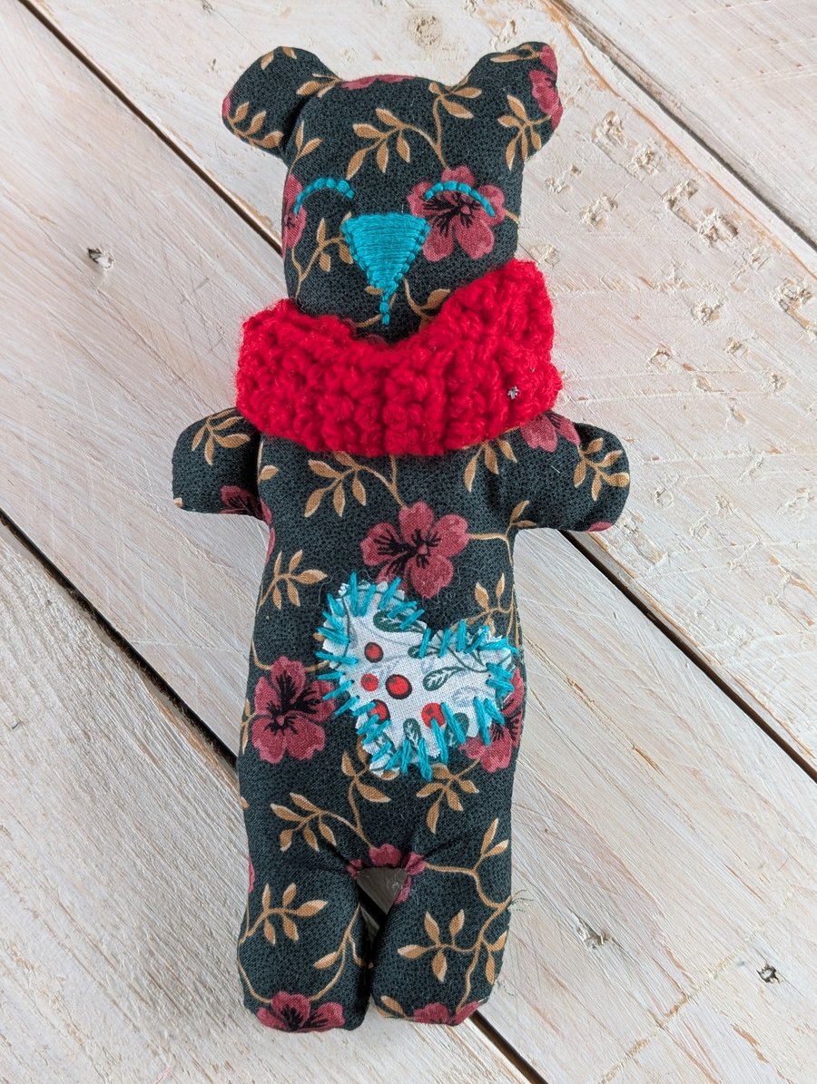 Handmade Fabric Bear 