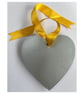 A heart shaped mosaic pendant with stylistic walls and the letters T, H and E. - Image 2