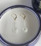 Burmese Jadeite Circle Earings - Image 3