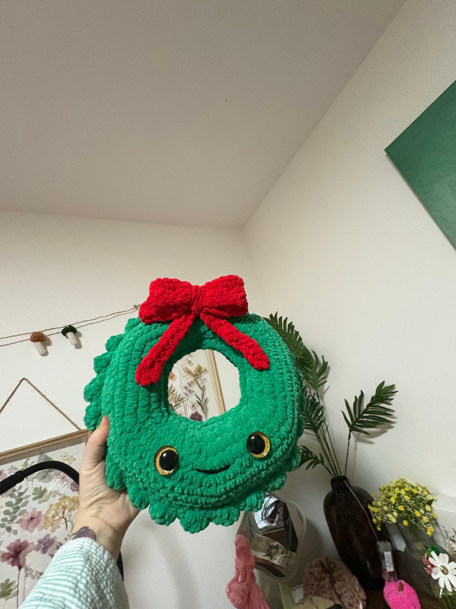 Christmas wreath crochet