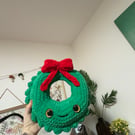 Christmas wreath crochet