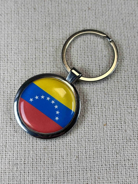 Venezuela Flag Keyring