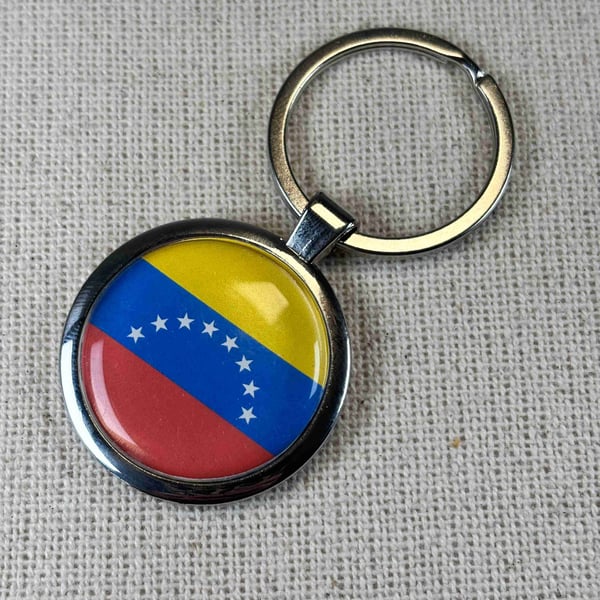 Venezuela Flag Keyring