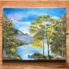 Bluewater Rest, Original Oil Painting 10" by 12" (25cm by 30cm)