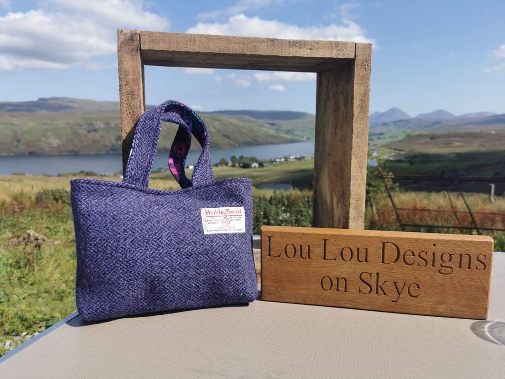 Harris Tweed Little Lady Bag