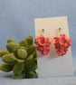 Layered Blossom Drop Earrings - Image 5