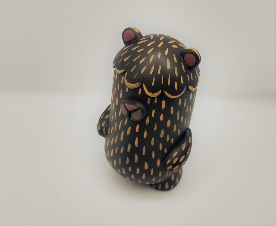 Hector the Bear Mixed Media Bear Figurine FREE UK POSTAGE