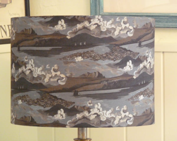 Liberty Drum Lampshade Sandy Ray Fabric