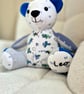Custom Memory Bear from Baby Clothes, Adult Clothing or School Uniform - Image 3
