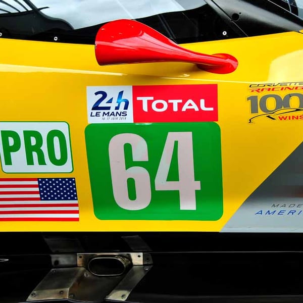 Chevrolet Corvette C7.R Sports Car Photograph Print