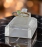 Solara Gold Peridot Stacking Ring - Image 5