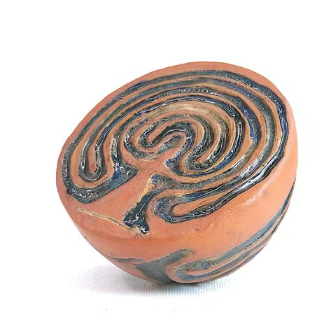 Goddess - handheld finger labyrinth double-sided ergonomic fidget