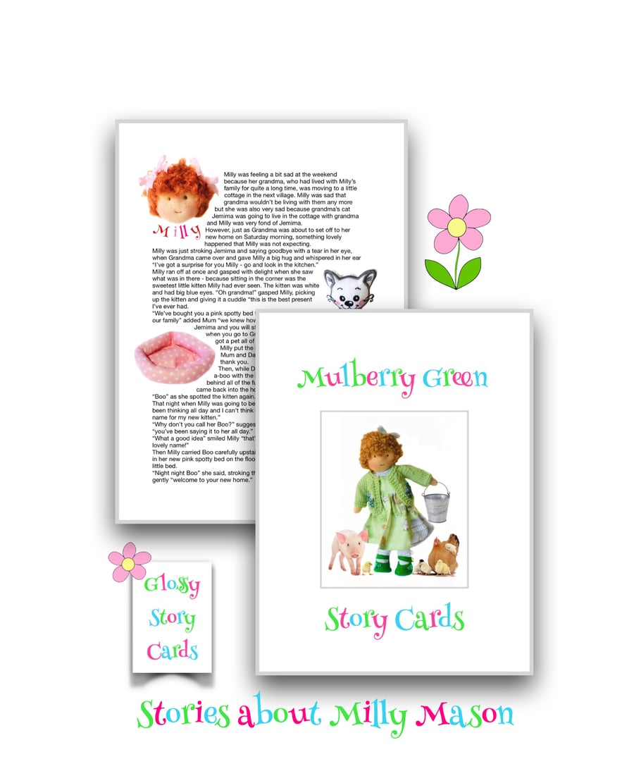 Milly Mason Stories - Mulberry Green Story Cards 