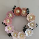 Milkshake Flower Wreath