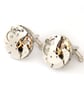 Novelty Retro Futuristic Cufflinks of real watch hearts, wedding gift for groom - Image 3