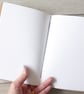 Handmade soft cover A5 notebook or sketchbook - Image 2