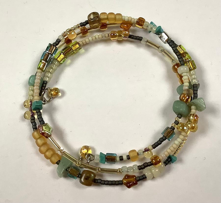 Memory Wire Bracelet