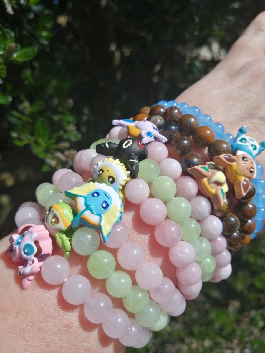 Pokemon Gemstone bracelets 