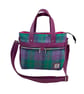 Harris tweed and genuine leather  Crossbody Handbag 