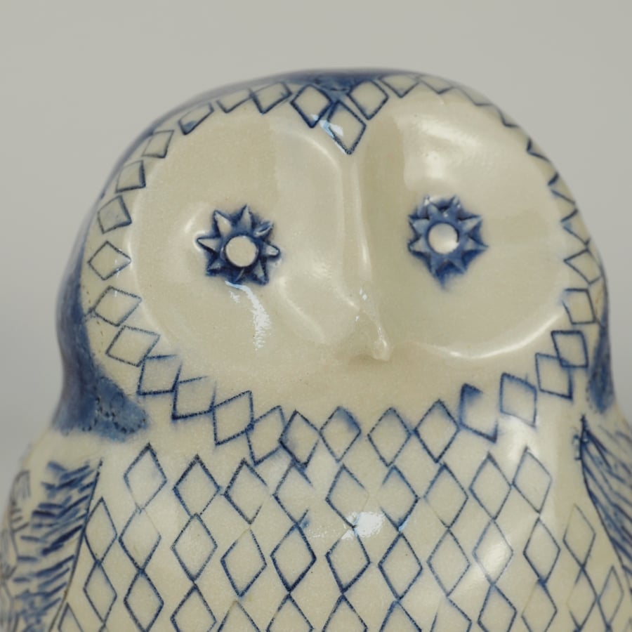 Ceramic Owl Ornament