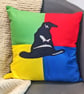 Sorting Hat Inspired Appliqué Cushion - Image 2