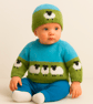 Knitting Pattern Baby Sheep and Sky Jumper & Hat DK Unisex 0-18 Months. Digital