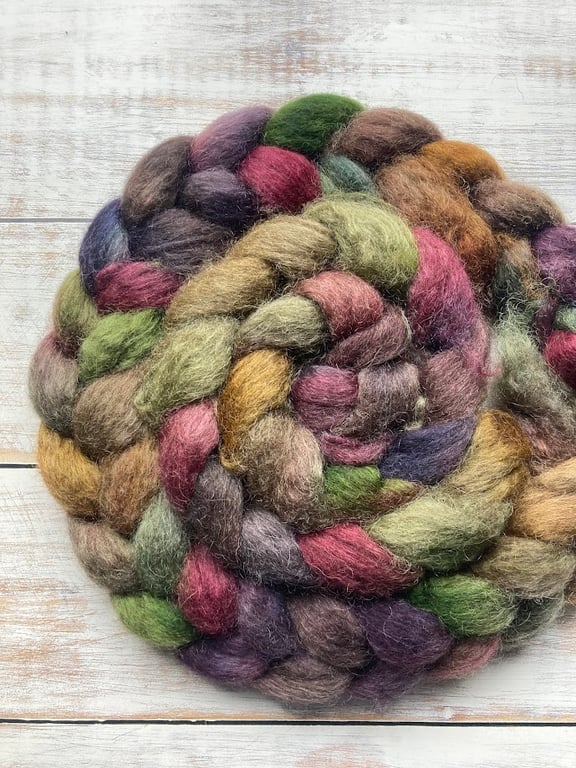 Gotland Spinning Fibre 100g Tayberry