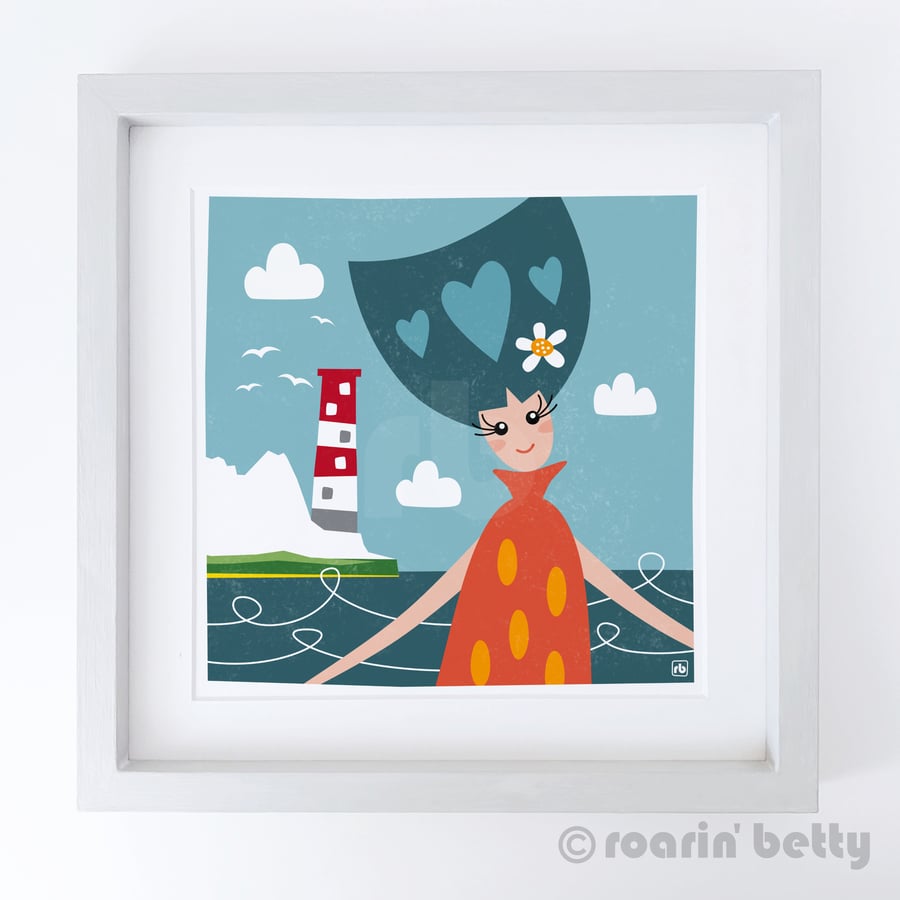 Look The Needles, Giclee print, perfectly imperfect