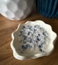 Ceramic pressed poppy dish - Image 1