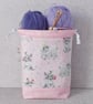 Project bag, drawstring bag, kittens, cats. - Image 3