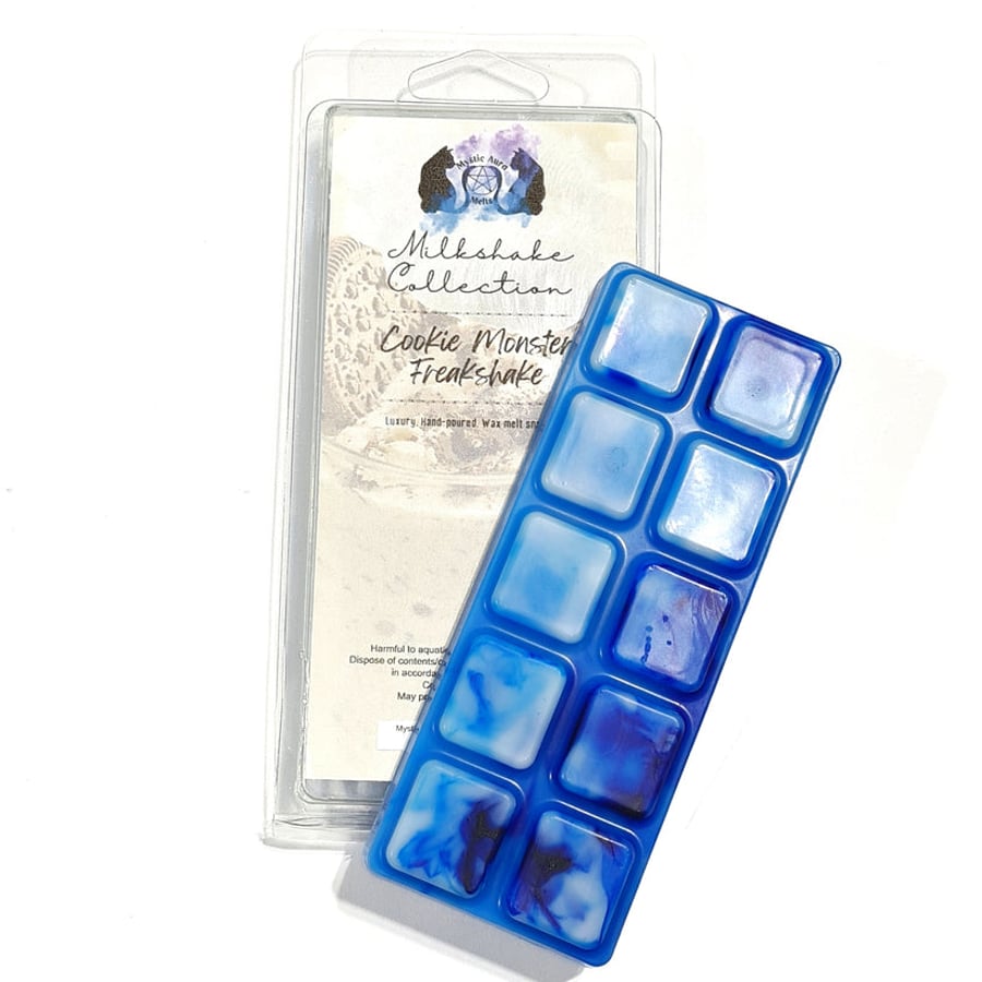 Cookie Monster Freakshake - Bakery Type Scents - Wax Melt Snap Bar